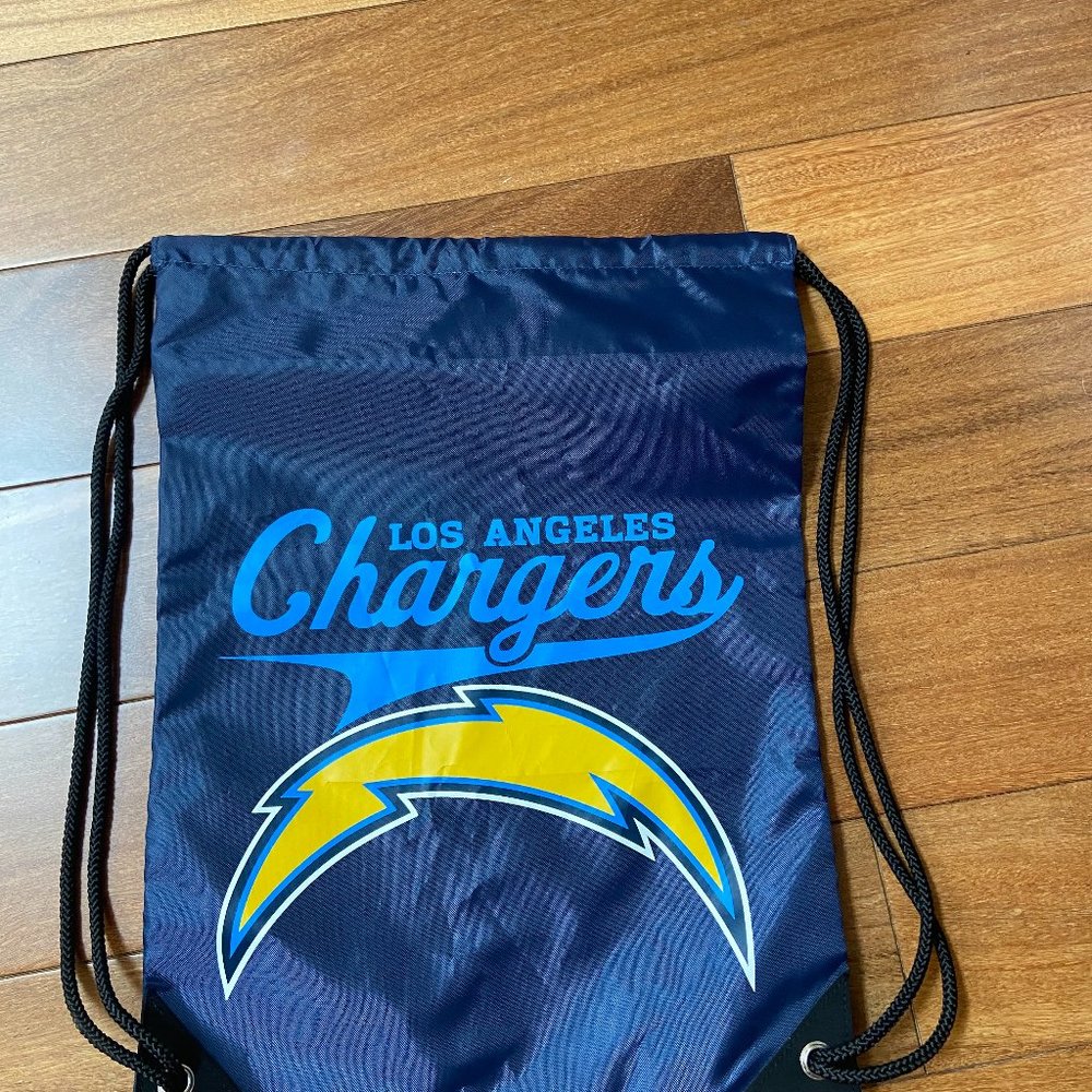 Los Angeles Chargers Drawstring Bag,  Blue
